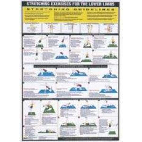 Stretching Charts by Podium 4 Sport