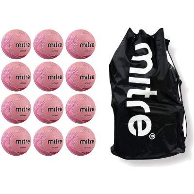 Mitre Attack Netball Multi Buy Size 4 by Podium 4 Sport