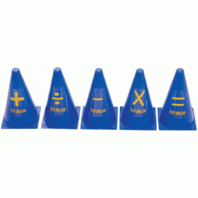 First-Play Symbol Cones by Podium 4 Sport