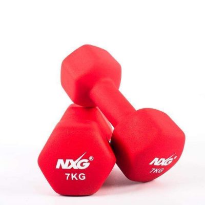 NXG Neoprene Dumbbell Pair 7kg by Podium 4 Sport