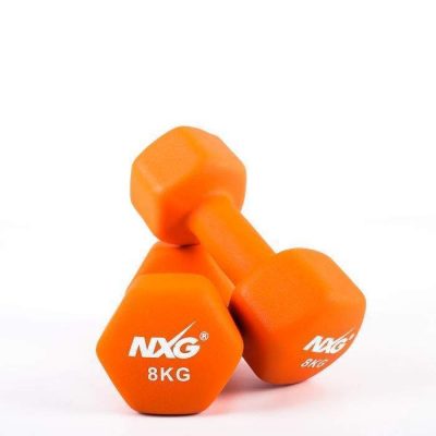NXG Neoprene Dumbbell Pair 8kg by Podium 4 Sport