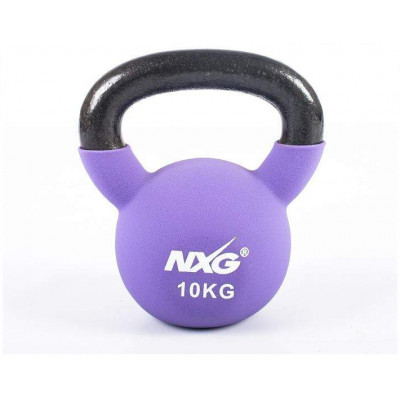 NXG Neoprene Kettlebell 10kg by Podium 4 Sport
