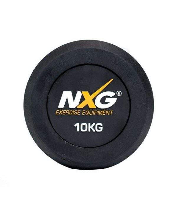 NXG Rubber Barbell 10kg by Podium 4 Sport