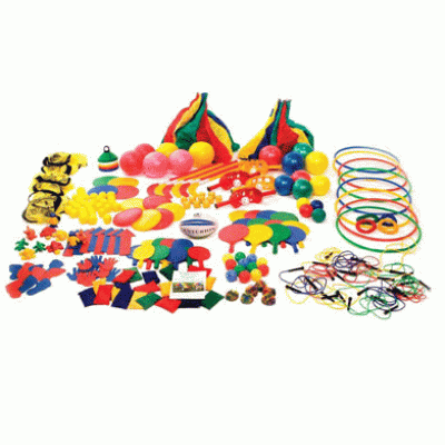First-Play 263 Pieces Games Activity Kit by Podium 4 Sport