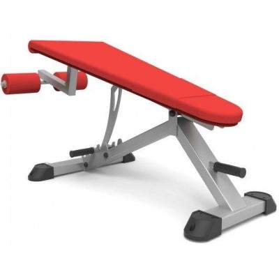 Indigo Fitness Adjustable Decline Bench by Podium 4 Sport